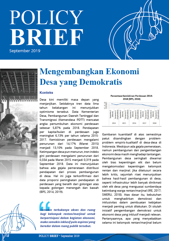 Mengembangkan Ekonomi Desa yang Demokratis